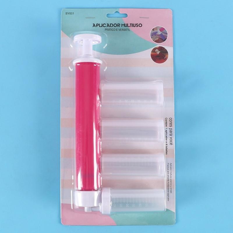 Manual Handheld Cake Decorating Sprayer For Effortlessly Baking With Adjustable Nozzle And Durable Plastic Design