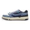 Li Ning 001 BTC 3 Slip Resistant Cushioning Abrasion Resistant Lightweight Low top Skateboard Shoes Unisex Blue AGCV281-2