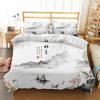 Nature Landscape Duvet Cover Set All Season Soft Quilt Cover with Pillowcases Single Double Queen King Size