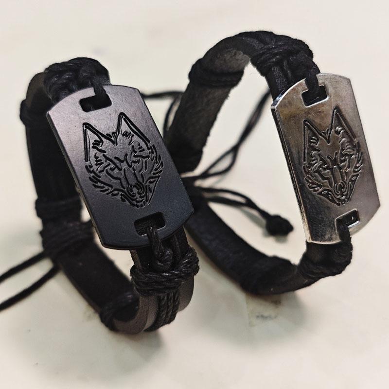 Retro Ethnic Leather Braided Punk Bracelet: Versatile Exotic Jewelry for Couples & Besties