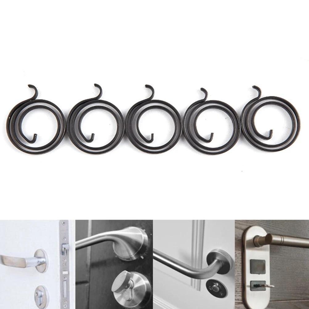 10Pcs 2.5 Turn Door Knob Handle Spring Replacement Torsion Spring For Door Internal Coil Repair Return Torsion Springs