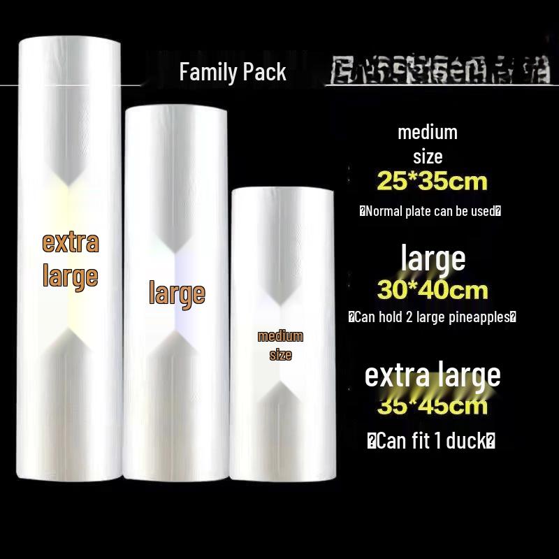 Disposable PE Flat Food Storage Bags