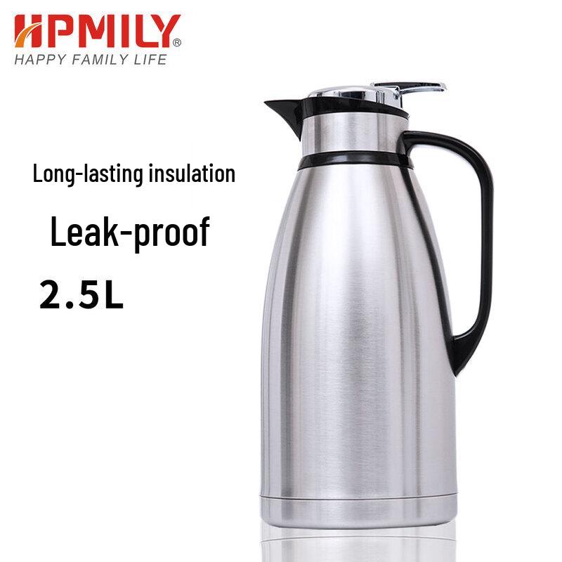 HPMILY 2.5L 304 Stainless Steel Vacuum Insulated Water Flask