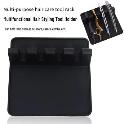 Silicone Non-slip Hairdressing Razor & Scissor Holder for Barber Shops