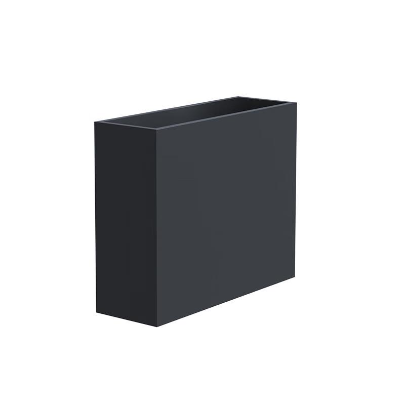 Rectangular Metal Movable Planter Box