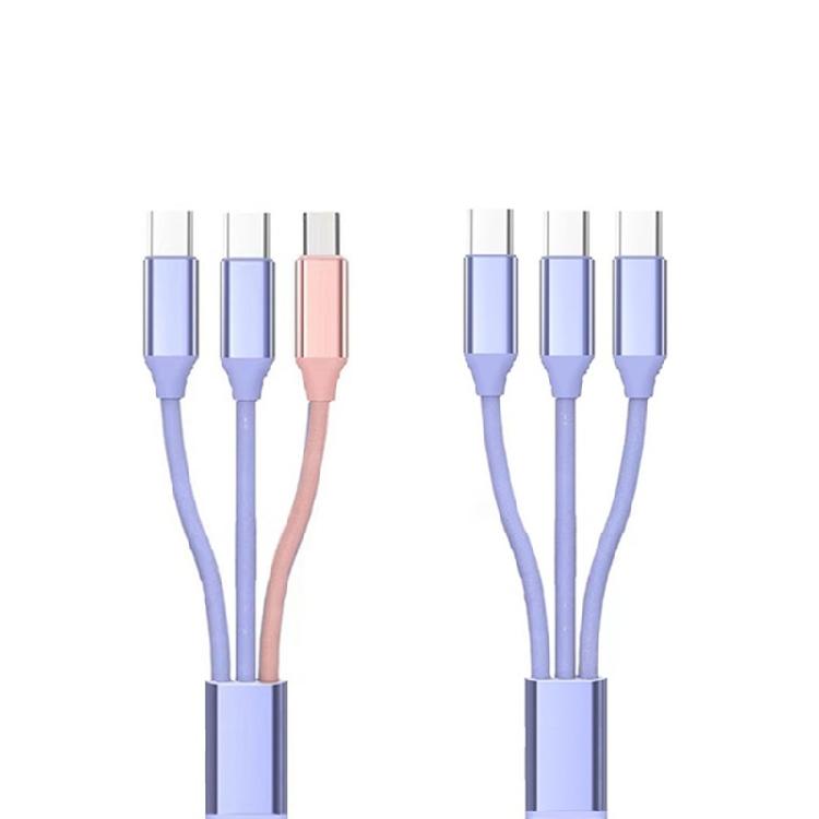 66W USB to MicroUSB Splitter TypeC Charging Cable Power Micro USB TypeC Devices