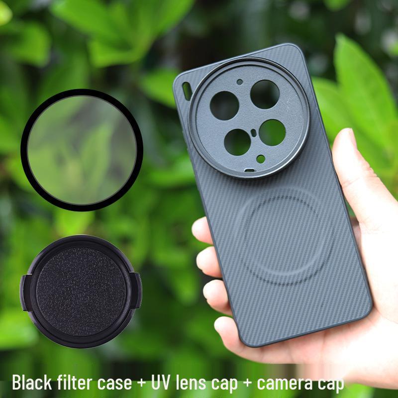 Compatible with Vivo X300 Ultra: Magnetic Phone Photography Kit with CPL Polarizing Filter 67mm and Threaded Lens Ring