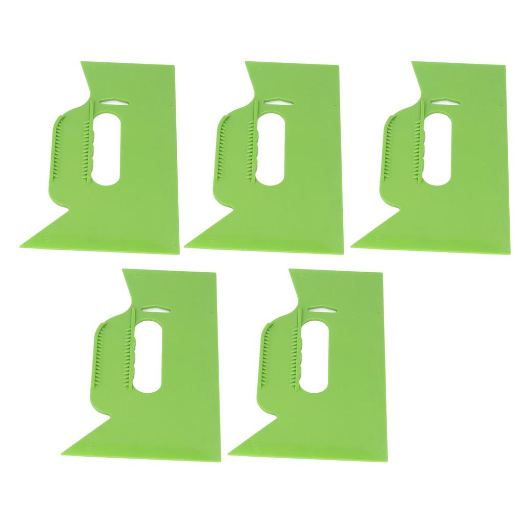 5 Pcs 10 Inch Putty Scraper PP Plastic Flexible Multi Angle Paint Scraper for Drywall Painting