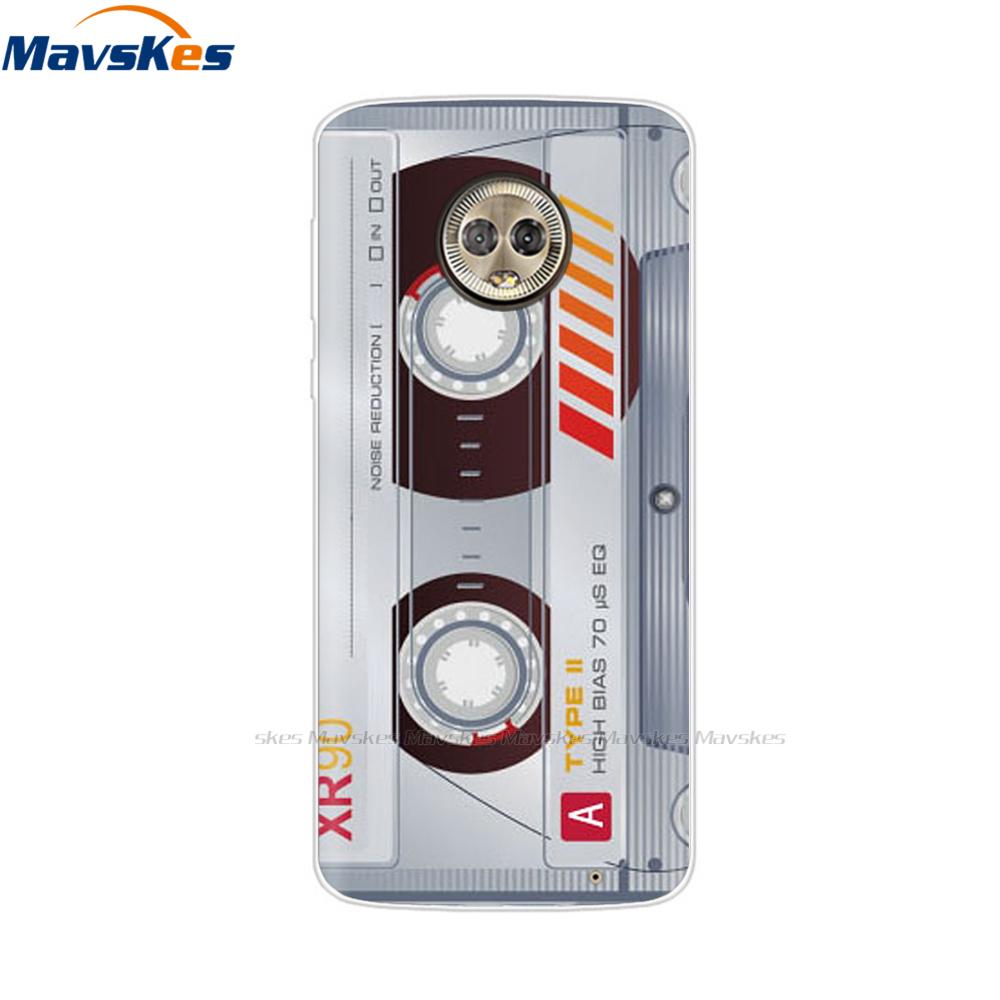 Silicon Case For Moto G6 Plus Case Full Protection Soft Tpu Back Cover On For Motorola MotoG6 G6 Play Bumper Phone Shell Coque