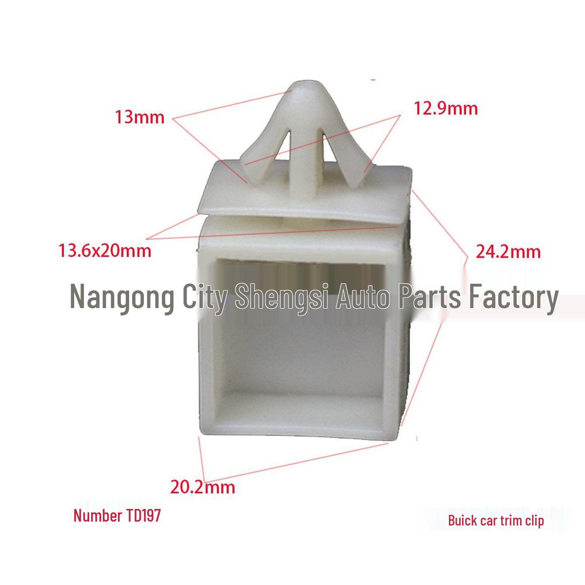 

Buick Car Trim Panel Universal Plastic Buckle Set 10000 Units