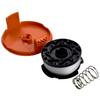 1+1+1 Set Spool Mowing Line 0.065 Inches 1.65mm Black