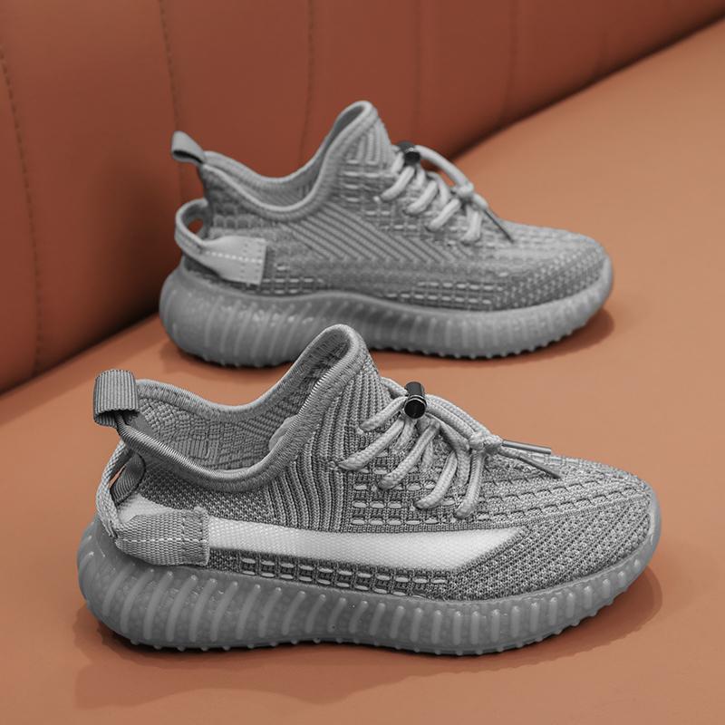 Kids' Breathable Mesh Running Shoes - Soft Sole, Unisex Summer Sneakers for Boys and Girls.