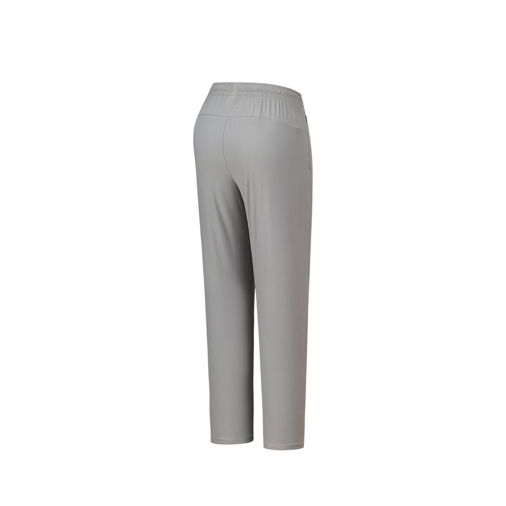 Anta Knitted Nine-Point Pants Women bottoms Reed-Gray 962627306-2