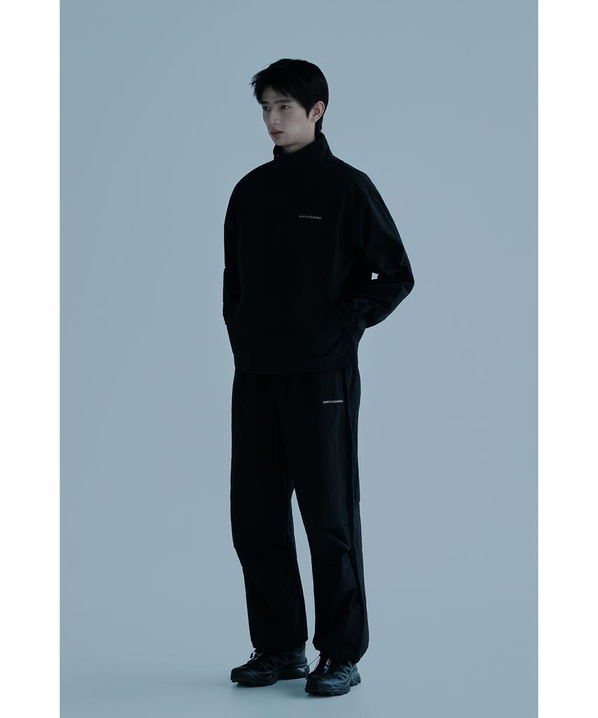 Eolseukamela [Reorder] Lightweight Parachute Pants_Black
