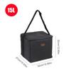 15L Picnic Cooler Refrigerator Bag Waterproof Heat Insulated Tote Bag Large Capacity Hot Cold Thermal Bag for Outdoor Picinic