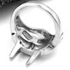 Goth Hip Hop MF DOOM masque anneaux pour hommes gladiateur Style Punk égyptien pharaon mâle anneau classique rétro bijoux accessoires de fête