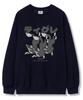 TI.GLAKE Three Wolf Oversized French Terry Sweatshirt 6 Colors