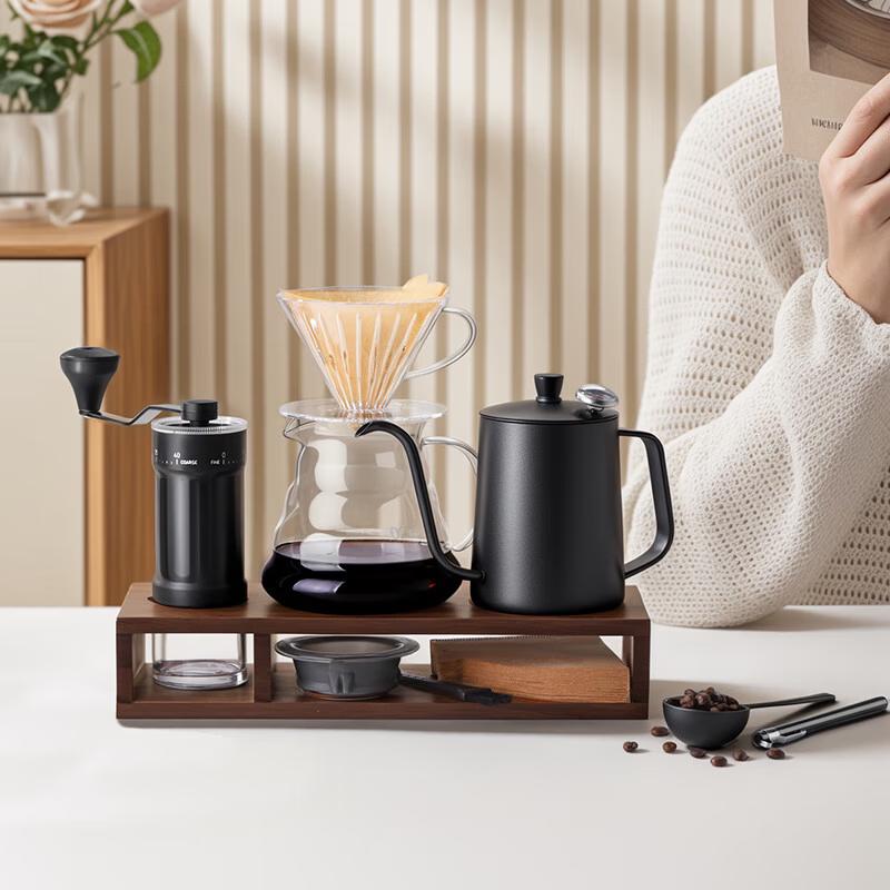 Sada ručního kávovaru Cliton na překapávanou kávu