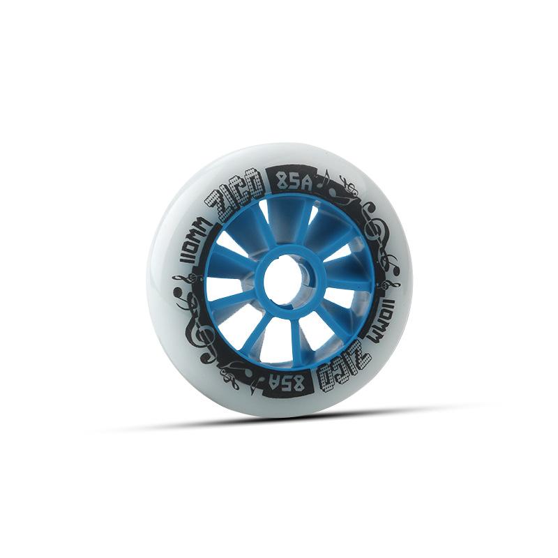 Roller Skates, Speed Skating Wheels, Street Brush Wheels, Racing Big Cake Wheels 90/100/110MM High Elasticity and High Wear Resistance 85A