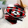 Star Soccer Emblem Printed Automatic Umbrella, 8-Frame for Travel, camping, Casual Umbrella, Essential Gift for  for family and friends