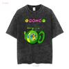 Gong Rock Band Daevid Allen T Shirt Flying Teapot Didier Malherbe Pip Pyle long sleeves vintage Washed Casual Comfortable homme