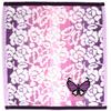 ANNA SUI Large Towel Handkerchief with Butterfly Towel (28cm) Appliqué (Purple) Women's Towel/Hand 109307-0013-03