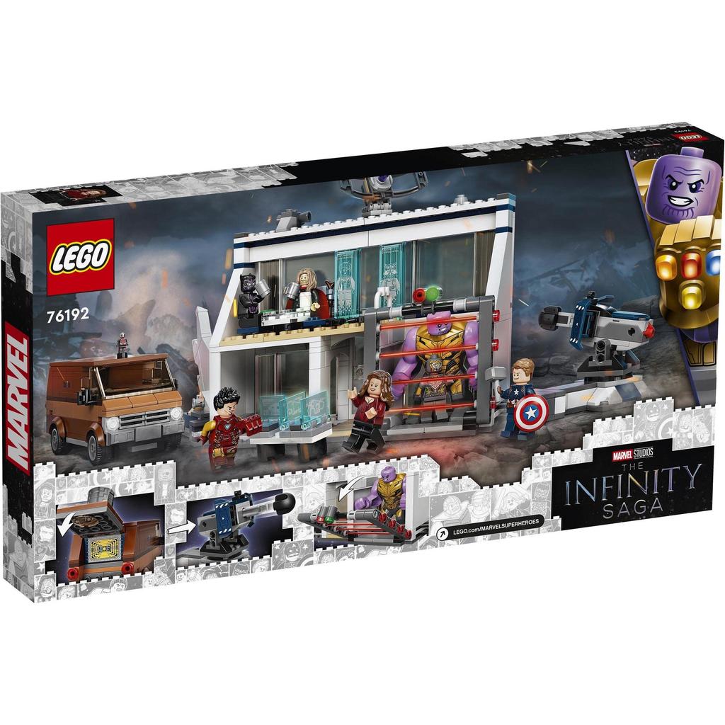 LEGO Super Heroes Avengers: Endgame Final Battle 76192 Toy Blocks Gift Superhero American Comic Book Boys Ages 8 and Up