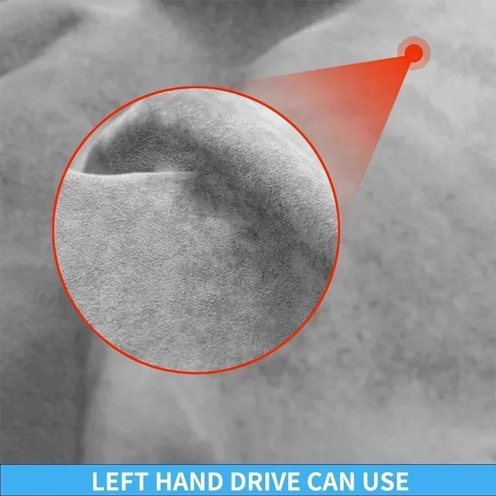 For Chrysler 300 300C 2011- Carbon Fiber Door Lock Decorative Ring Decorative Car Accessories Interior Cover Sticker Trim