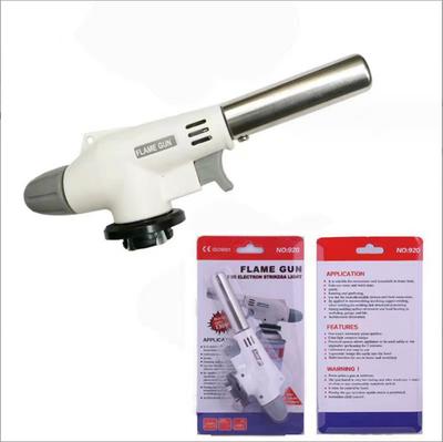 Outdoor Barbecue Kitchen Baking Igniter Card Burner Ceramic Core Spray Gun Small Welding Torch Flame Gun for Cooking And Heating