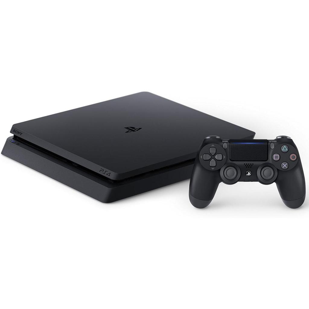 Refurbished SONY PlayStation 4 Jet Black 500GB with a (CUH-2100AB01) 180-day Warranty. [Discontinued]