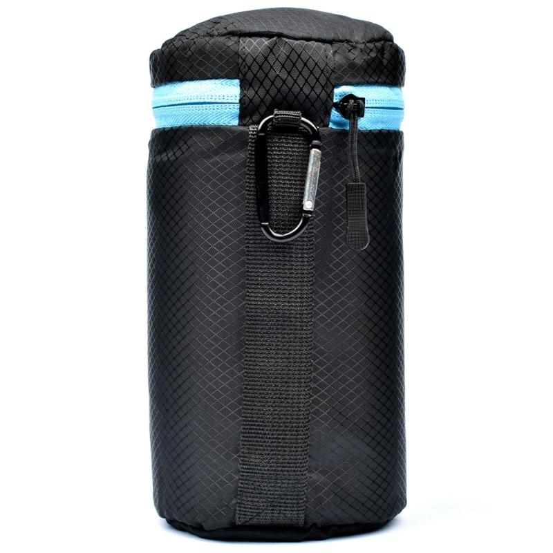Camera Lens Pouch for Case Univeral for Telephoto Zoom Lens Zipper Bag Nylon Thickened Lens Protective Bag