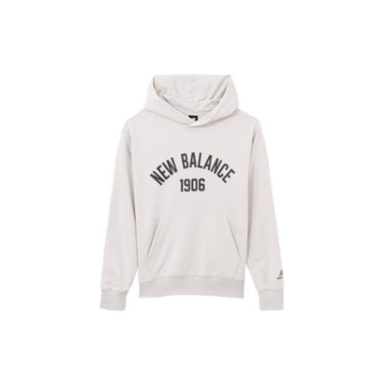 

Толстовка с длинным рукавом New Balance с капюшоном, мужские топы, темно-серая MT33553-ACK