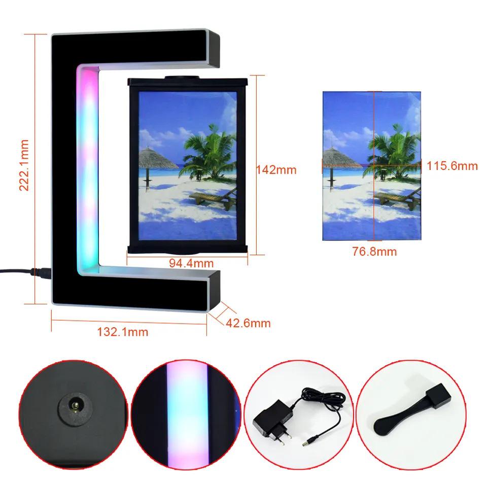 Magnetic Levitation Photo Frame - Luminous Wedding & Birthday Gift, Suspended Creative Ornament