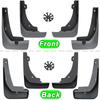 4x Mudflaps For Toyota Corolla Cross   Mud Guards Flaps Splash Guards Mudguards Fender Front Rear Car Accessories