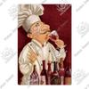 Putuo Decor Chef Metal Painting Retro Tin Sign Cook Kitchen Vintage Wall Decor Restaurant Diner Bistro