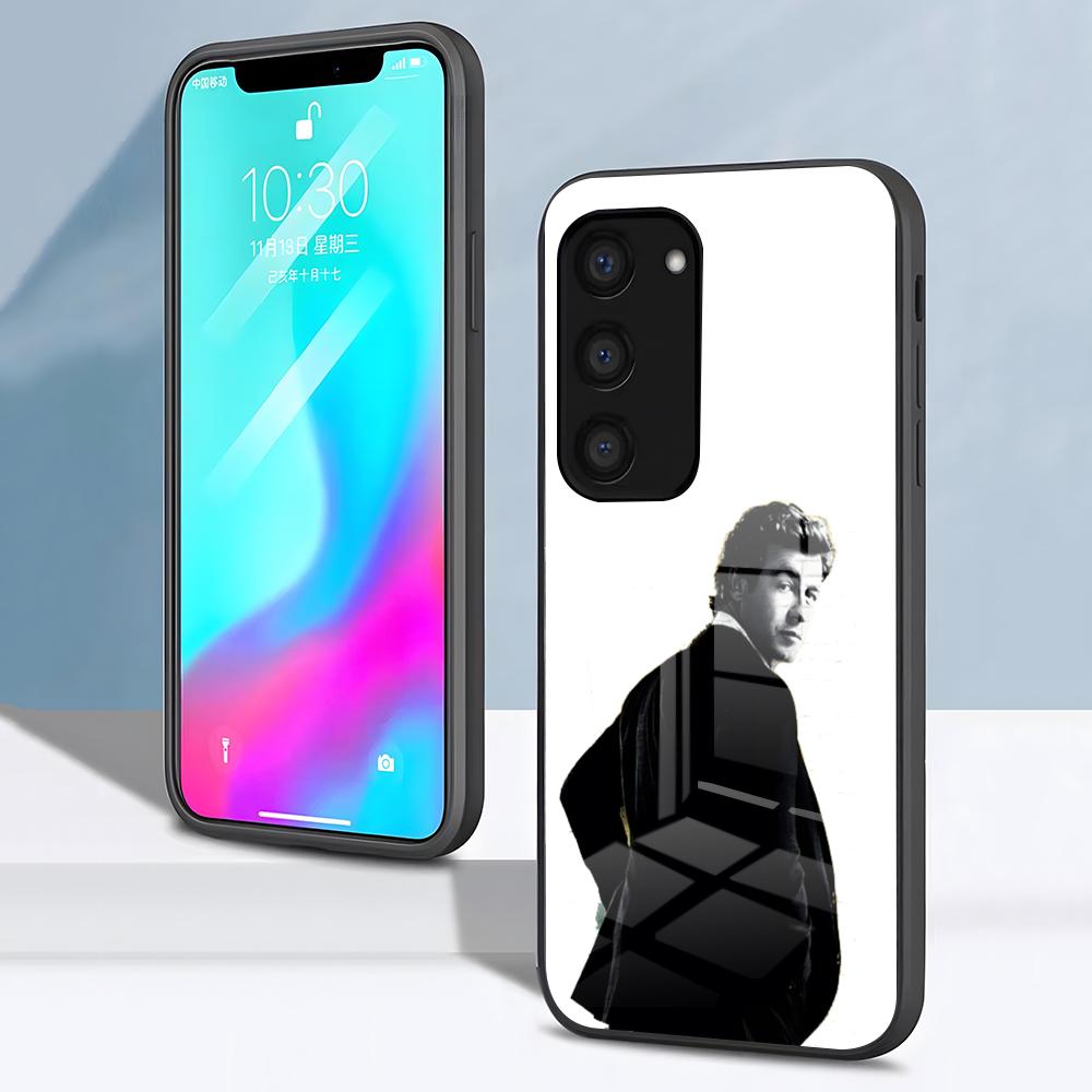 

ТВ Чехол для телефона Менталист Для Samsung S26 S25 S24 FE S23 S22 S21 Plus S20 Ultra Note20Ultra Черная Стеклянная Крышка Galaxy S21 5G