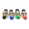 Pack of 20 Small Momentary Pushbutton Switches with Vibranting Color Hat Designs Home Accessory for Circuit Boards