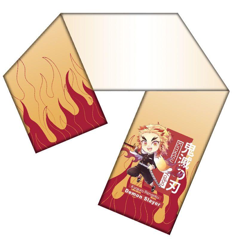 Anime Merchandise Demon Slayer: Kimetsu No Yaiba, Winter Warm Scarf, Nezuko, Tanjiro, Yoshitsu, Butterfly Ninja, 2D Style