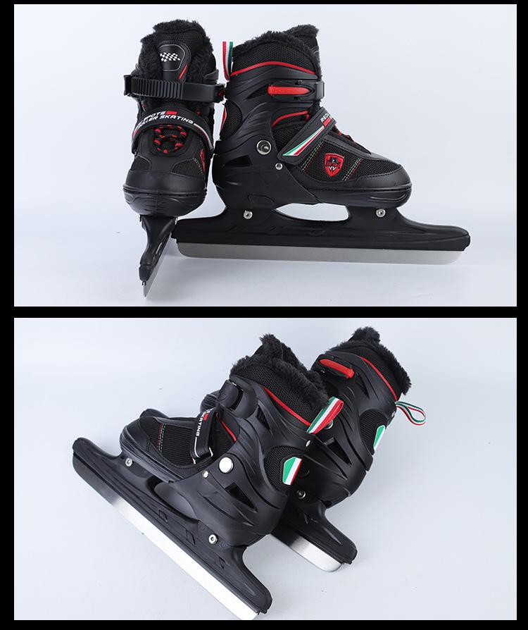 Adjustable Speed Skating Boots: Adult & Children's Ice Skates, Figure, Hockey, and Class Starting Skates.