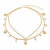 New Fashion Sexy Waist Jewelry Versatile Star Moon Sun Pendant Tassel Belly Waist Chain For Women Dress Accessories
