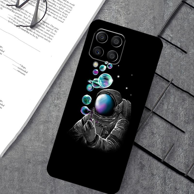 Astronaut Stars Space Planets Case For Samsung Galaxy M14 M12 M11 M13 M15 M06 M16 M36 M56 M31 M53 M32 M52 M35 M55 M34 M54