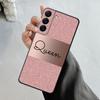 Phone Case For Samsung Galaxy S23 S22 S21 S20 Fe Ultra S10 S9 S8 Plus Note 20ultra 10plus Cover Rose Gold Pink Queen Princess