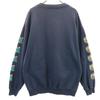 XLARGE Long sleeve sweat trainer M Navy Men's Used