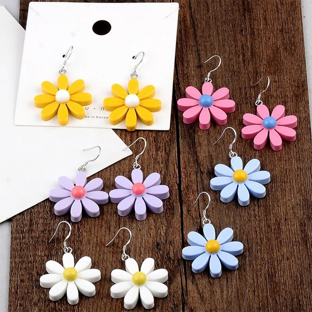 Sunflower Stud Earrings Flower Summer Garden Gift Birthday Present Earring Sunflower Stud Earrings Flower Summer Garden Gift Birthday Present Earring