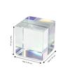 Konstkristall RGB Spridningskub 15x15mm X Kub Prisma Mini Kristallprisma Solfångare