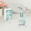 USB LED Desk Lamp Rabbit Light Cute Cartoon Lamp USB Rechargeable LED Reading Light Eye Protection Colorful Night Light New