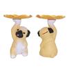 Lovely Dog Statue Key Candy Bowl Dog Statues Figurines Entryway Table Ornament for Office Home Decors New Year Gift