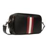 Bally Red And White Striped Zipper Crossbody Bag Men Bags Black 6310495