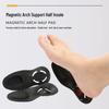 Magnetic Granule Massage Half Insoles with XO Arch Support