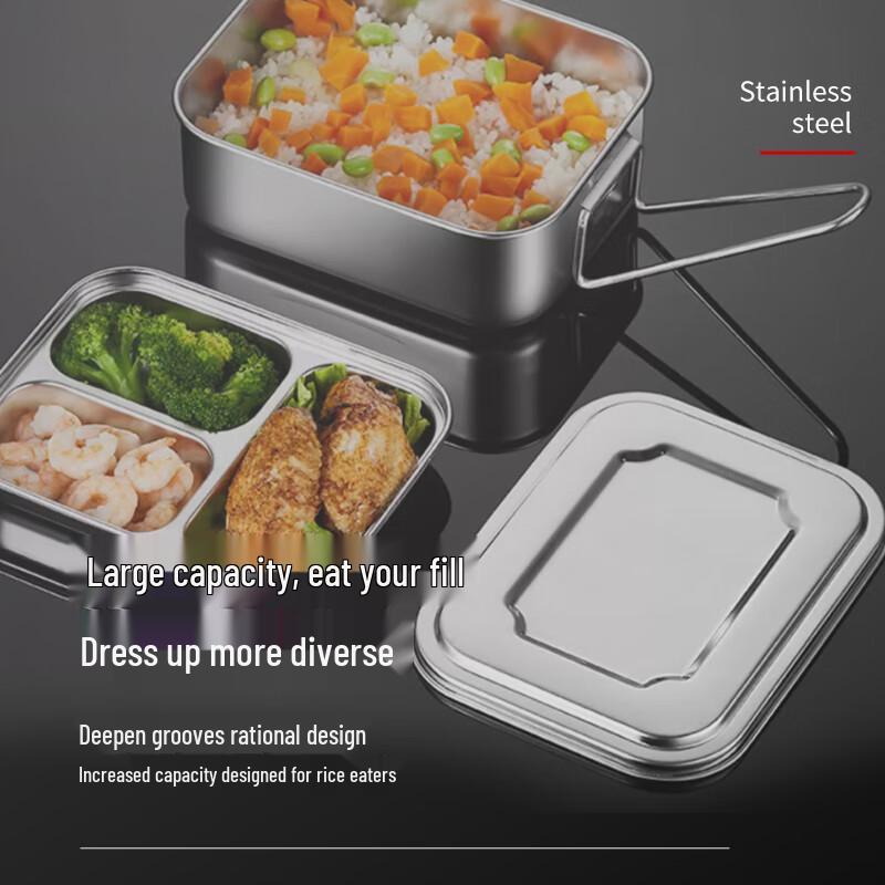 Jiwanggu 304 Stainless Steel Lunch Box